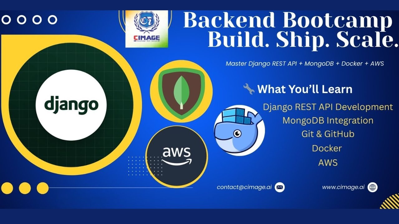 Empowering Future Developers: A Transformative Backend Bootcamp at CIMAGE